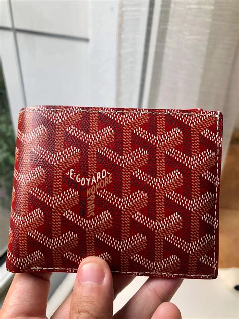 goyard men's wallet price|where to buy goyard wallet.